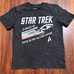 Star Trek Kids Black T-Shirt
